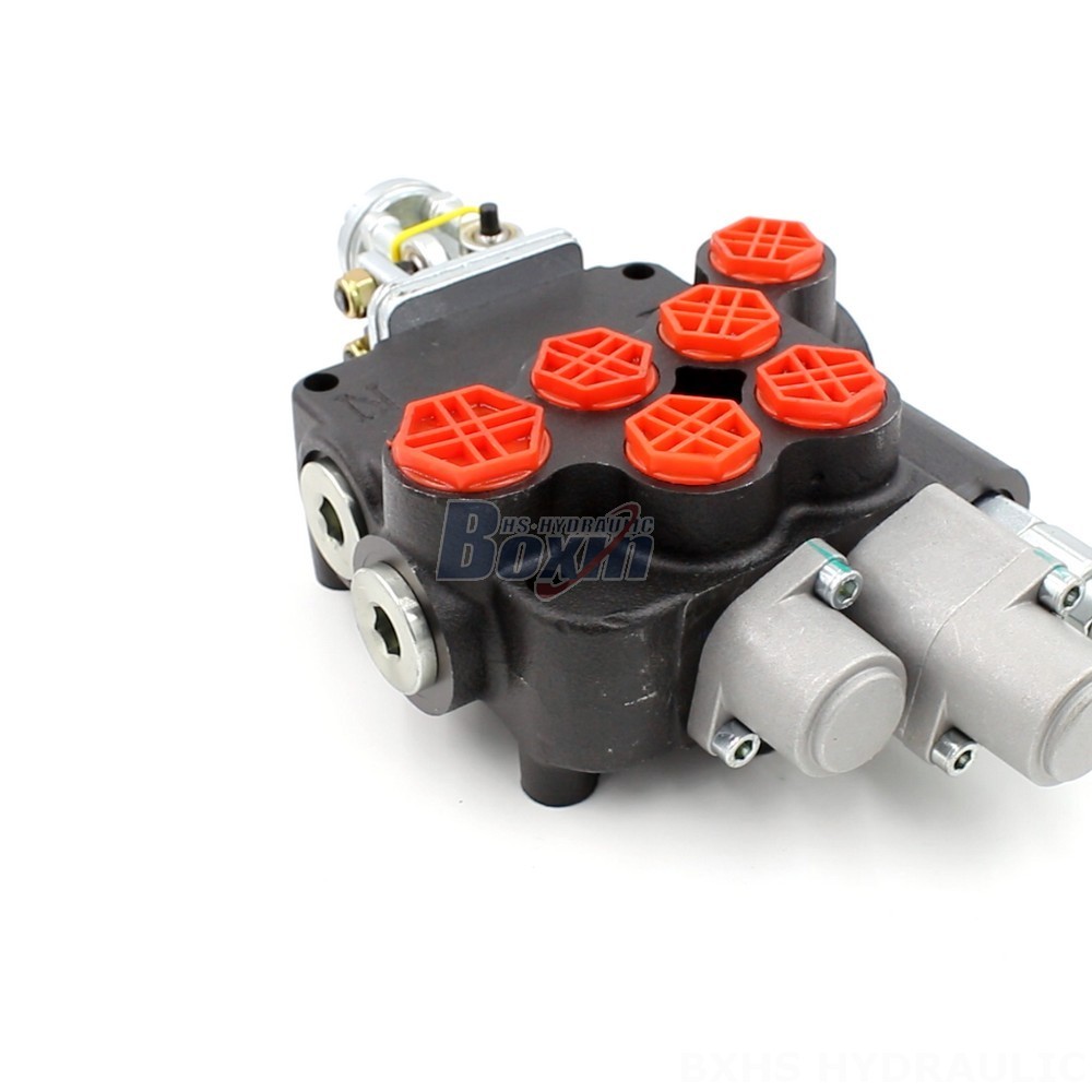 Sd11 Hydraulic Valve P80 Joystick Directional Valve 2 Spool Monoblock Customization and OEM main image